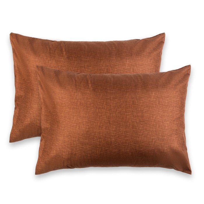 Комплект наволочек "Этель" Шёлковая роза 50*70 см- 2 шт.,новосатин, 90%хлопок,10% п/э