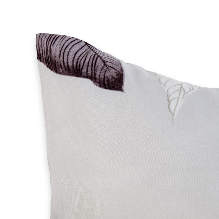 Комплект наволочек "Этель" Тень листьев 70*70 см- 2 шт.,новосатин, 90%хлопок,10% п/э