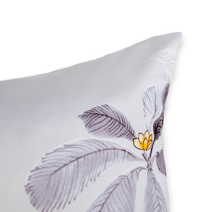 Комплект наволочек "Этель" Тень листьев 50*70 см- 2 шт.,новосатин, 90%хлопок,10% п/э