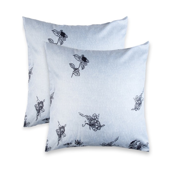 Комплект наволочек "Этель" Зимний сад 70*70 см- 2 шт.,новосатин, 90%хлопок,10% п/э