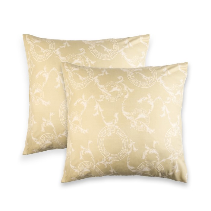 Комплект наволочек "Этель" Кленовый узор 70*70 см- 2 шт.,новосатин, 90%хлопок,10% п/э