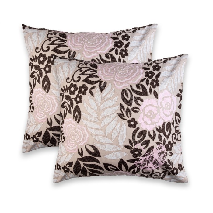 Комплект наволочек "Этель" Французский стиль 70*70 см- 2 шт.,новосатин, 90%хлопок,10% п/э