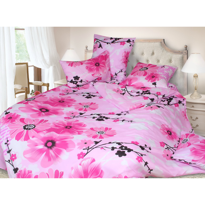 КПБ Евро арт.208, 200х215см, 200х217см, 70х70 см 2шт, 60 г/м, пэ100%