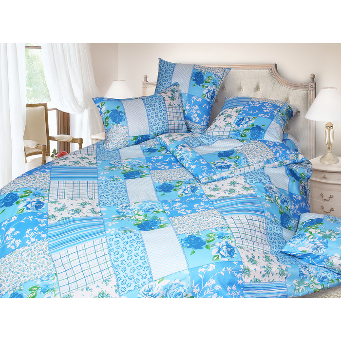 КПБ Дуэт арт.2282, 147х215см 2шт, 200х217см, 70х70 см 2шт, 60 г/м, пэ100%