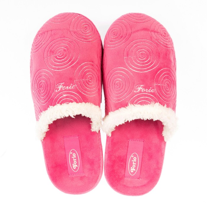 Тапочки женские Forio арт. 135-6097, цвет розовый, размер 40
