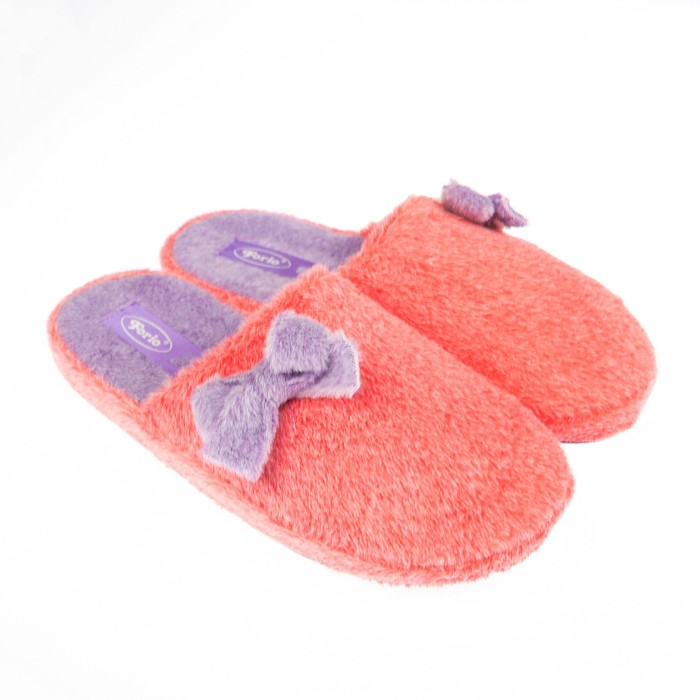 Тапочки женские Forio арт. 135-7053, цвет розовый, размер 38