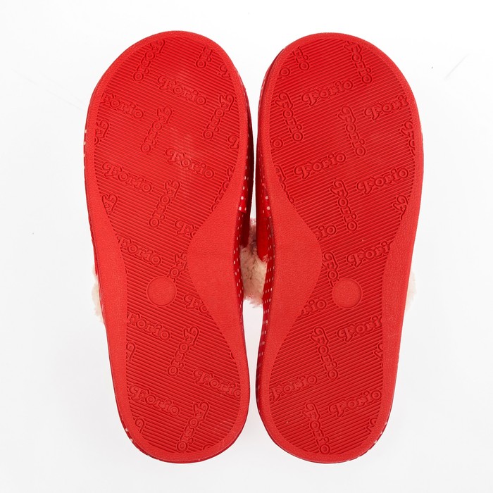 Тапочки детские Forio арт. 138-6047, цвет красный, размер 35