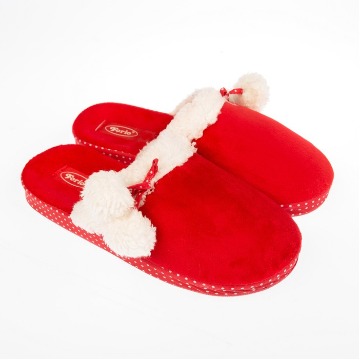 Тапочки детские Forio арт. 138-6047, цвет красный, размер 36