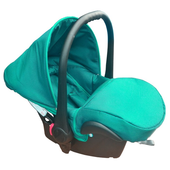 Автолюлька, группа 0+ (до 13кг), ткань, тёмно-зелёный (F-30)