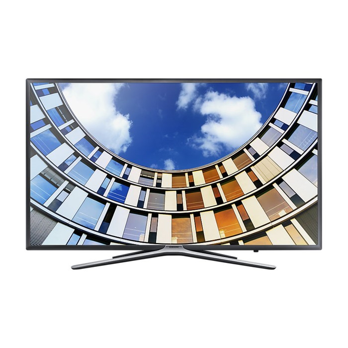 Телевизор LED Samsung 32" UE32M5503AUXRU FULL HD/100Hz/DVB-T2/DVB-C/DVB-S2/USB/WiFi/SmartTV титан