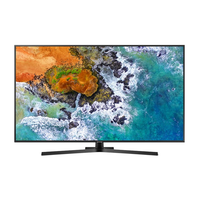 Телевизор LED Samsung 50" UE50NU7400UXRU UHD/DVB-T2/DVB-C/DVB-S2/USB/WiFi/SmartTV серебрист 389104