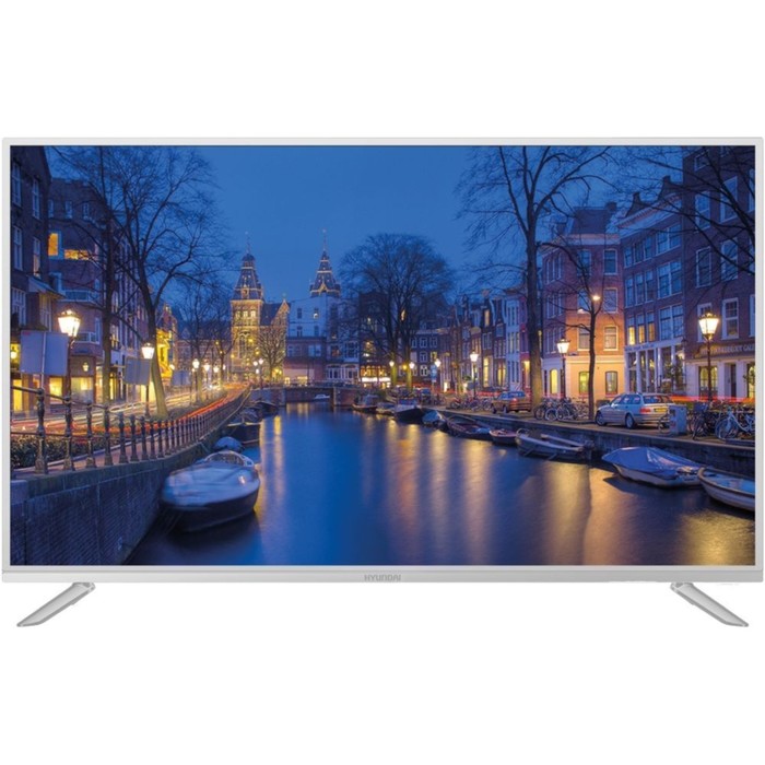 Телевизор LED Hyundai 32" H-LED32R401WS2 HD READY/60Hz/DVB-T/DVB-T2/DVB-C/DVB-S2/USB белый
