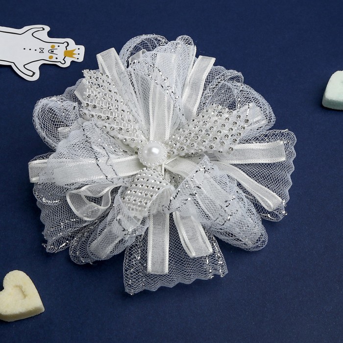 Бант школьный 15 см