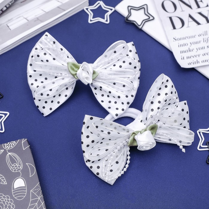 Бант "Розочка"