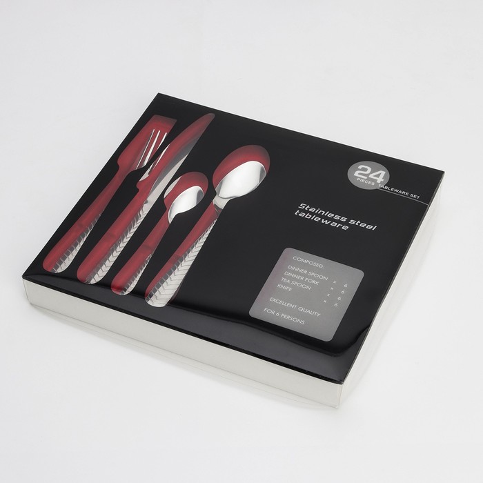 Набор столовых приборов 24 пр "Лучи"