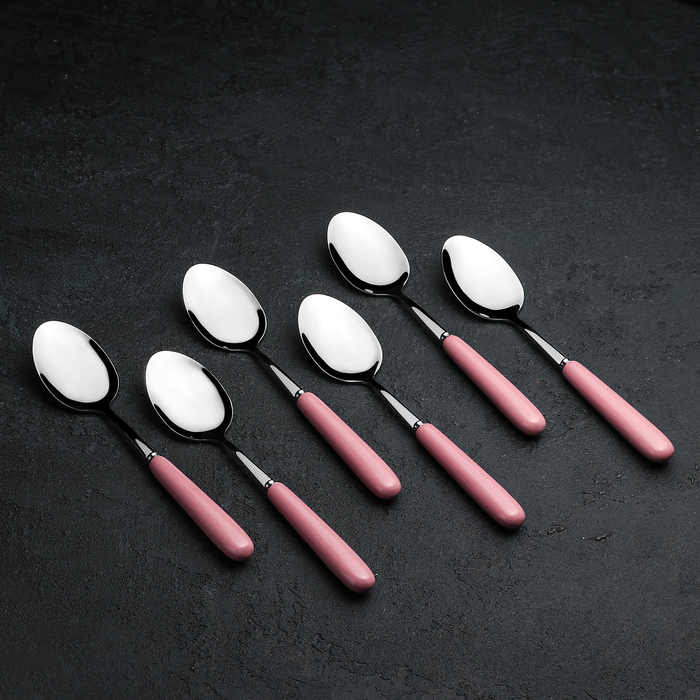 Набор ложек столовых 6 шт "Долли" 19,5 см