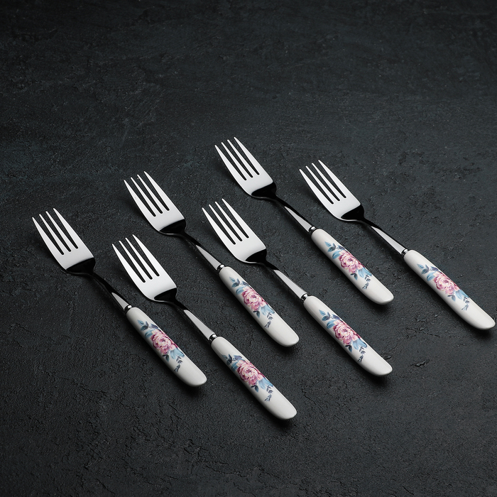 Набор вилок столовых 6 шт "Май" 19,5 см