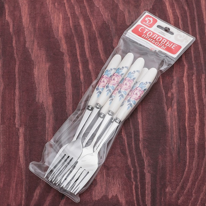 Набор вилок столовых 6 шт "Май" 19,5 см