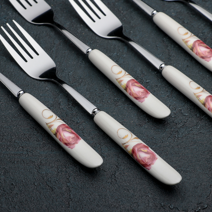 Набор вилок столовых 6 шт "Август" 20 см