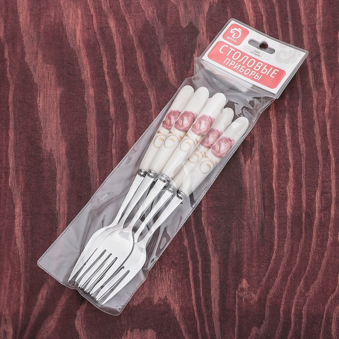 Набор вилок столовых 6 шт "Август" 20 см