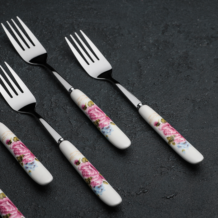 Набор вилок столовых 6 шт "Июнь" 20 см