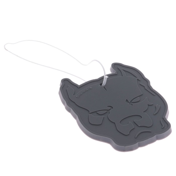 Ароматизатор в авто "Питбуль", чёрный лёд