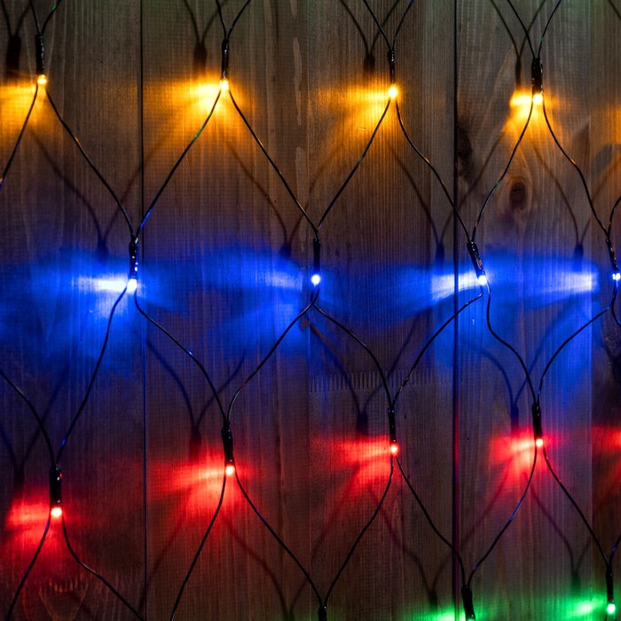 СЕТЬ, уличная УМС Ш:2м, В:3м, Н.Т. 3W LED-384-220V, МУЛЬТИ