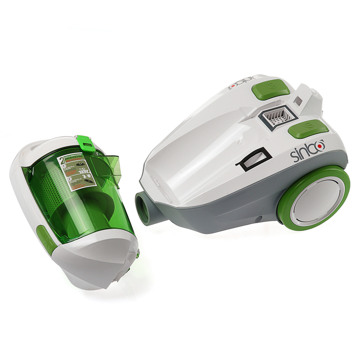Пылесос Sinbo SVC 3470, 2000 Вт, циклон, зеленый