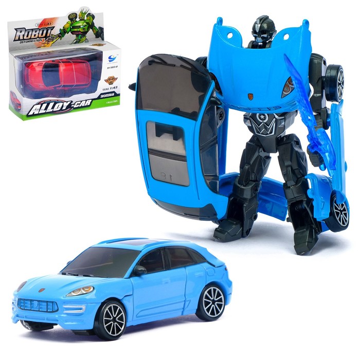 Робот-трансформер металлический «Мститель», МИКС