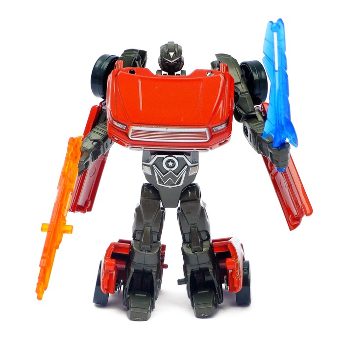 Робот-трансформер металлический «Воин», МИКС