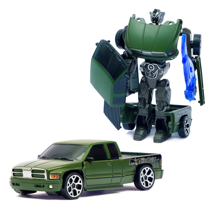 Робот-трансформер металлический «Воин», МИКС