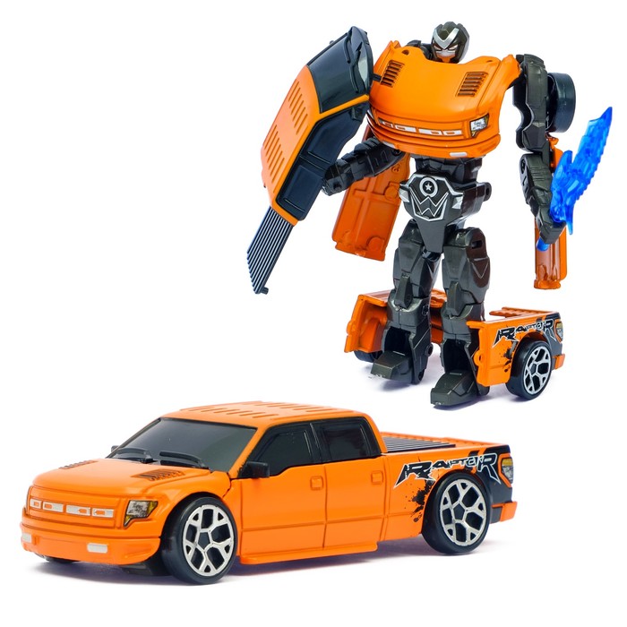 Робот-трансформер металлический «Воин», МИКС