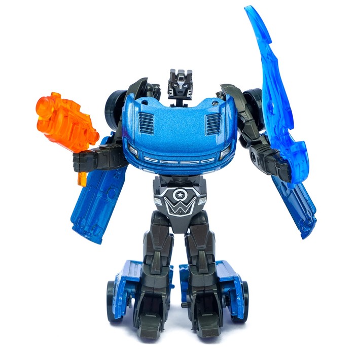 Робот-трансформер металлический «Воин», МИКС