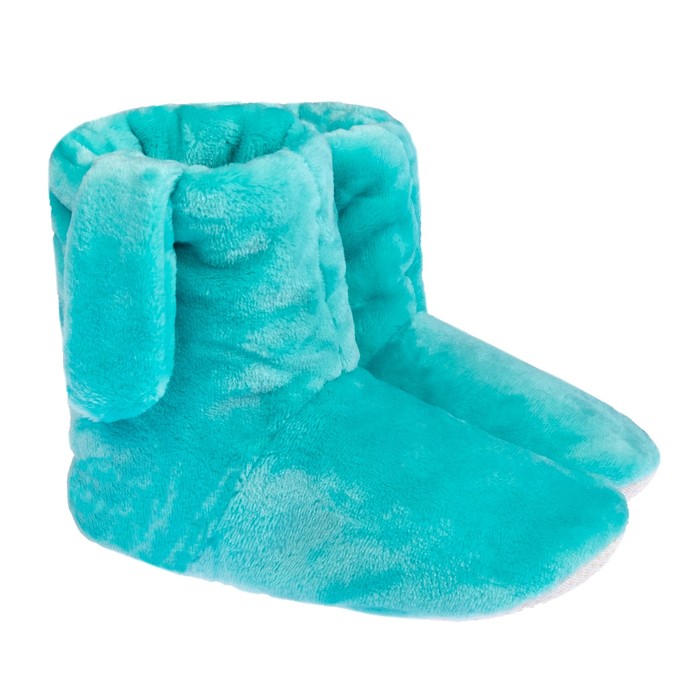 Тапочки женские, арт. Ушки (голубой) (р. 38)