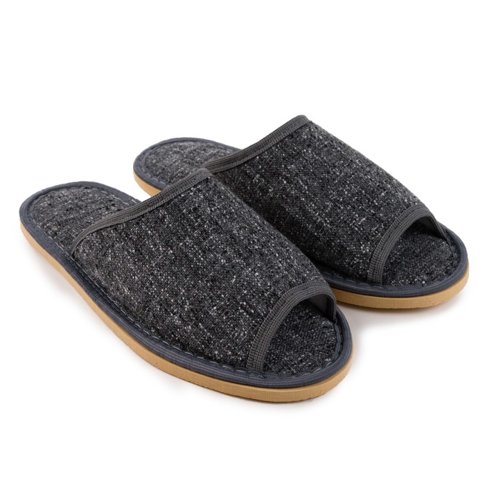 Тапочки женские арт. С-6ЖШО (серый) (р. 39)