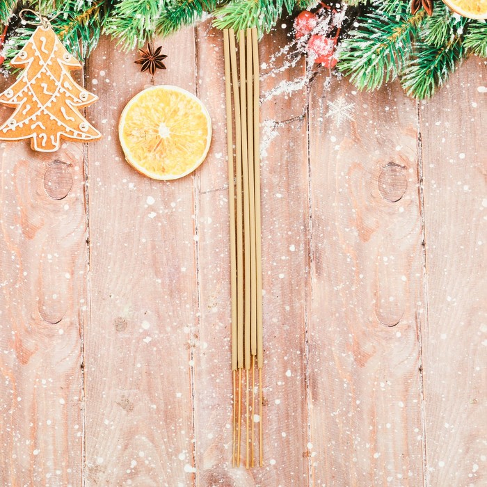 Набор из 5 аромапалочек "Чудесного праздника!", апельсин