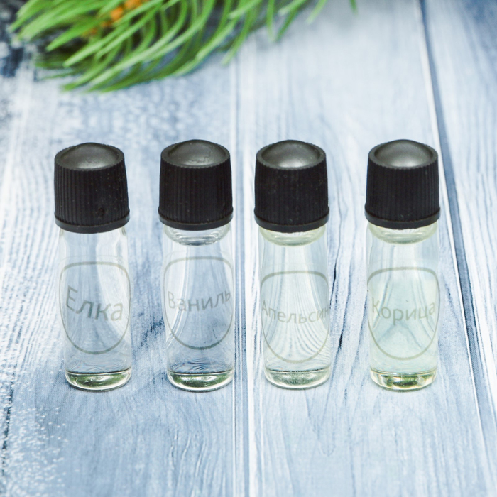 Набор аромамасел на подложке "Большой удачи в Новом Году"