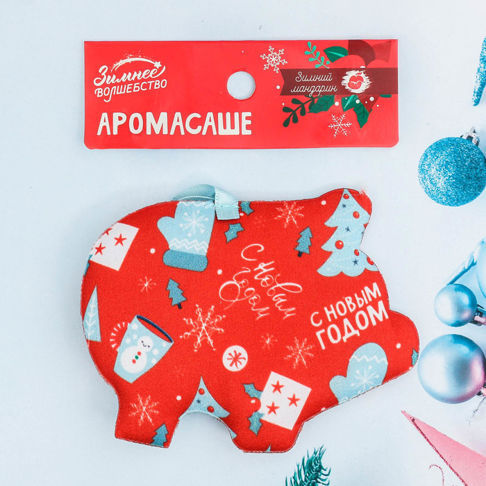 Аромасаше фигурное "Пусть зима будет тёплой!"