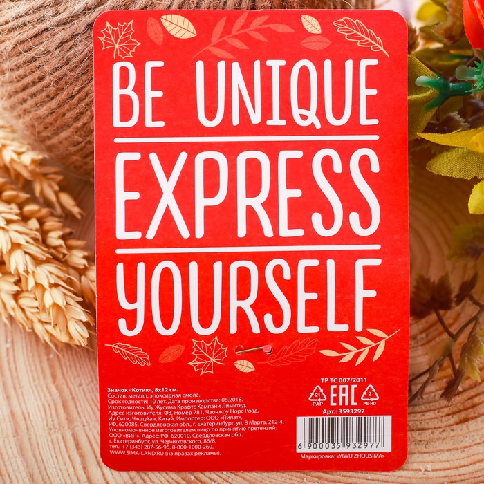 Значок "Котик"