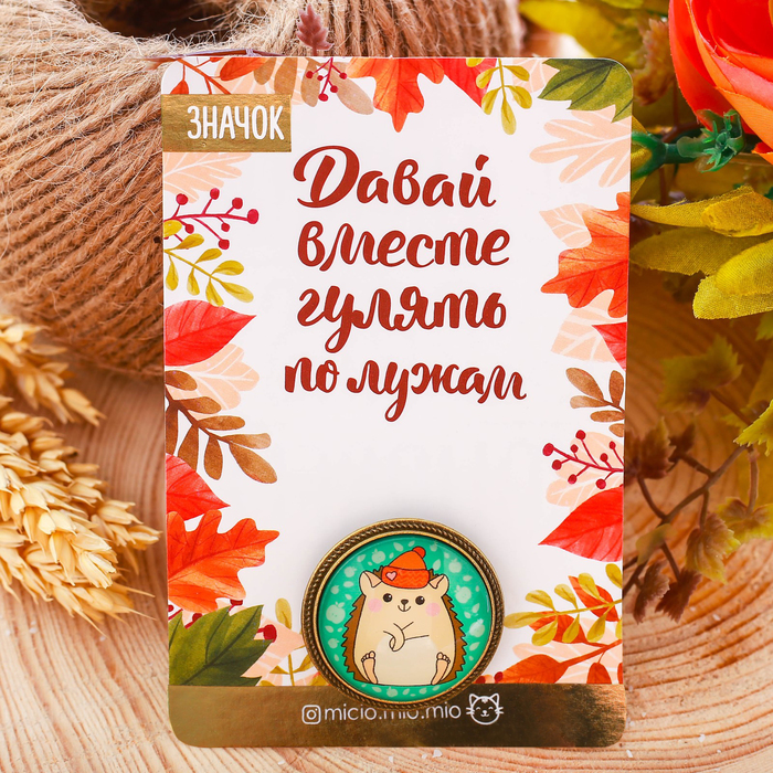 Значок "Ёжик"