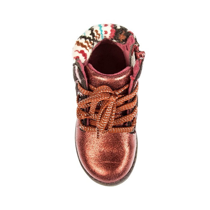 Ботинки детские арт. SС-25024, цвет бордовый, размер 30