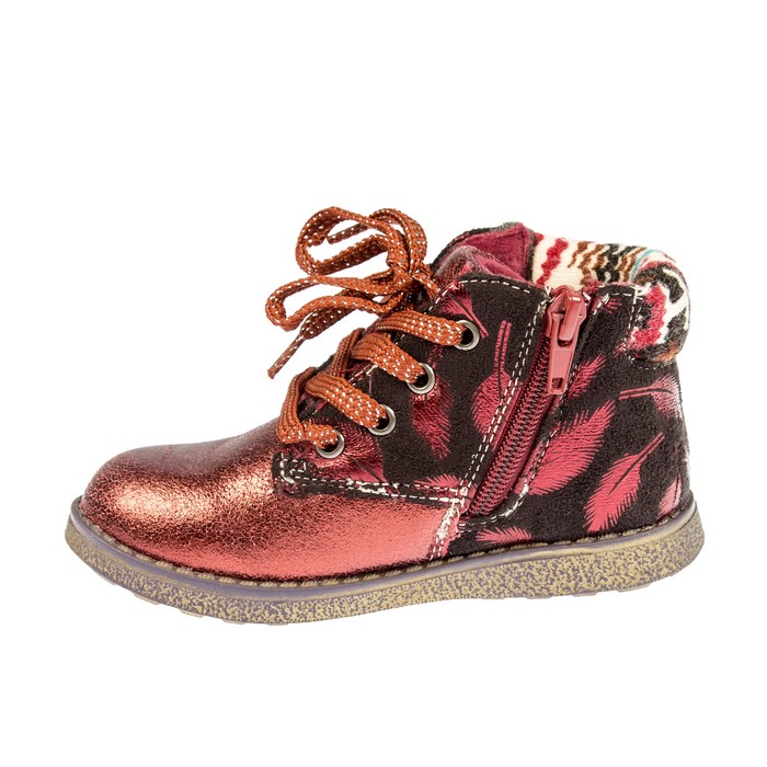 Ботинки детские арт. SС-25024, цвет бордовый, размер 32
