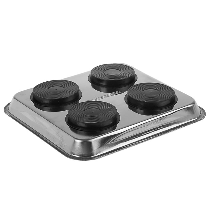 Лоток магнитный Forsage, из нержавеющей стали (270х295мм)