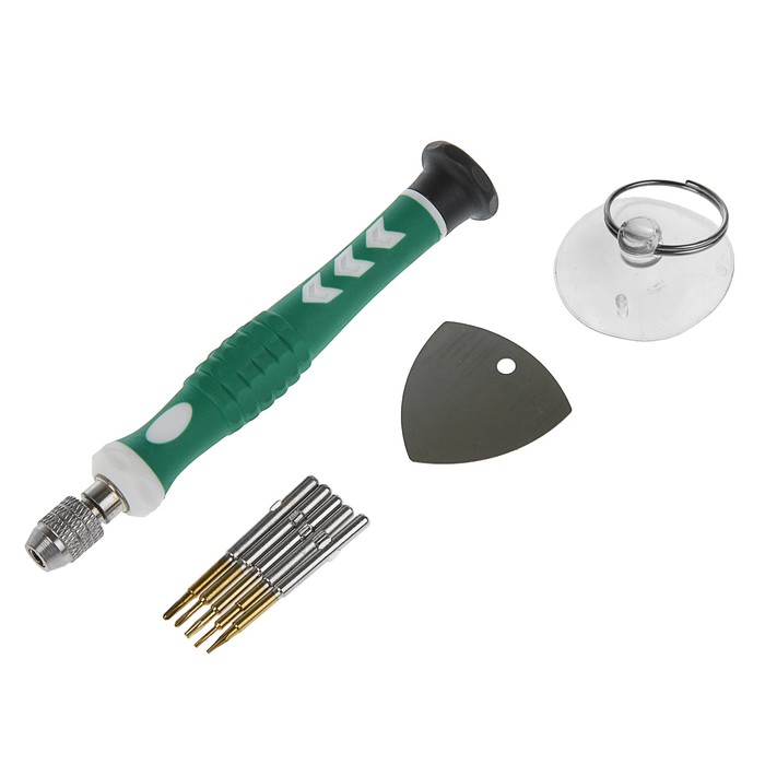 Отвертка для точных работ BaumAuto, c битами: PH1.2,1.8, TS0.8, T2,T5, 8 предметов