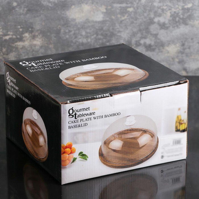 Блюдо 23,5х15 см "Эстет", с крышкой