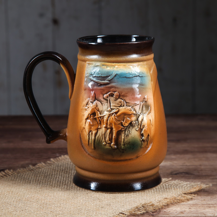 Бокал " Три богатыря"