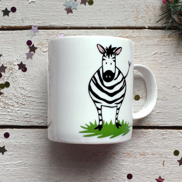 Кружка "Зебрушка" 300 мл