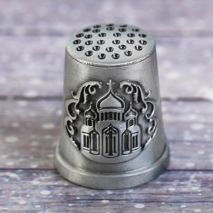Напёрсток рождественский «Храм», 2,1 x 2,6 см