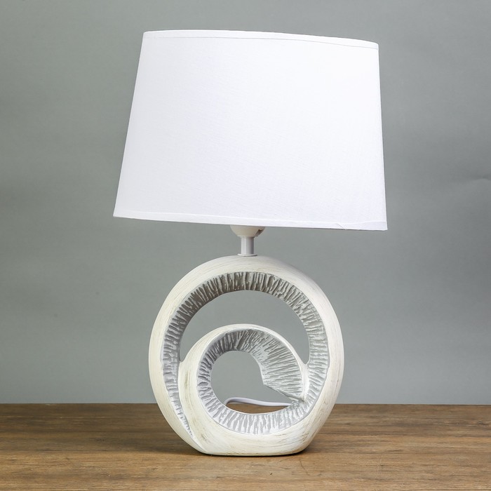 Лампа настольная керамика "Бесконечность" Е27 25W 41х28х19 см