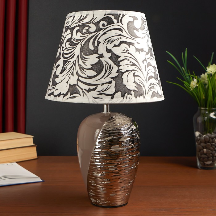 Лампа настольная керамика "Афина" Е27 25W 39х25х25 см